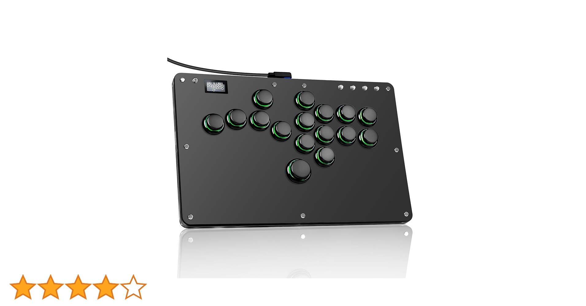 Haute42 レバーレスアケコン R16黒 Amazon | Haute42 アケコン レバーレス コントローラー レバー